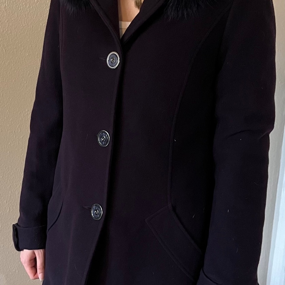 Vintage wool winter coat